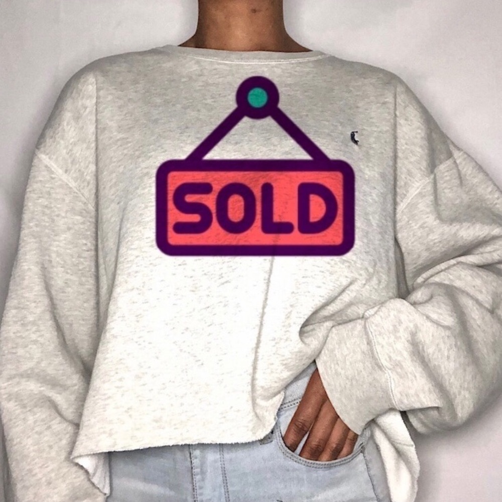 Polo Ralph Lauren | vintage grey sweater.
